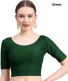 MB Dobby Cotton Lycra Stretchable Blouse Collection Wholesale In India